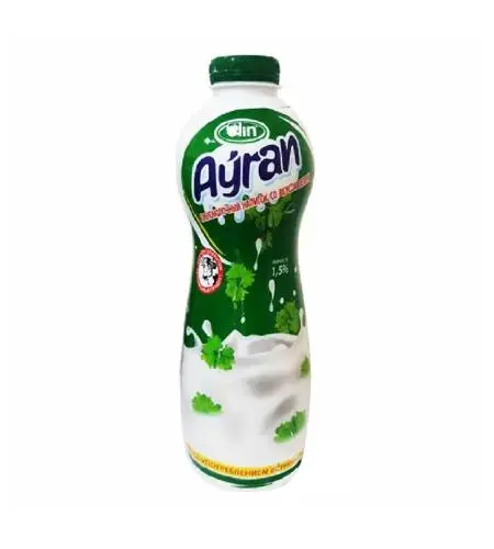 Aýran "Elin" Gök ot tagamly 1,5% 1 L